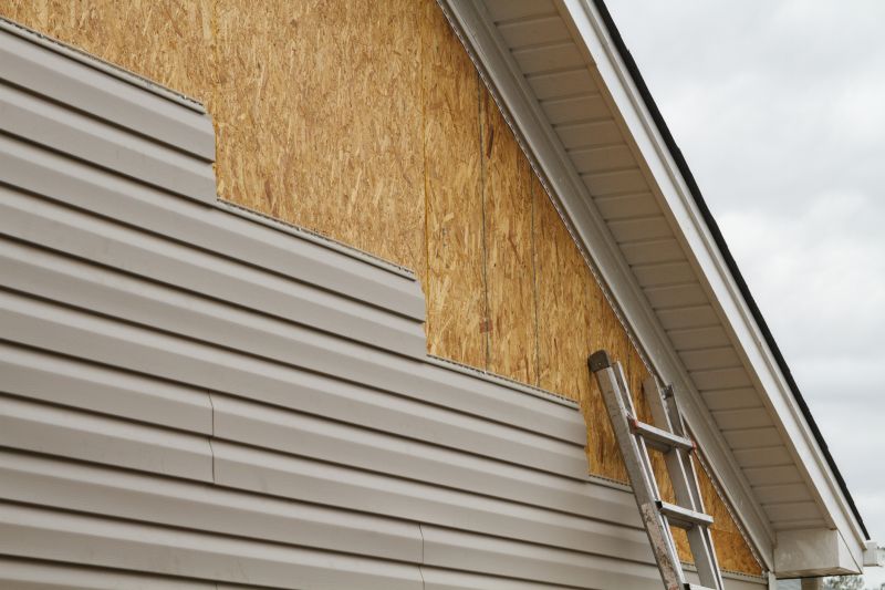 Detail of Siding Seams