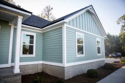 Home with Vinyl Siding Exterior